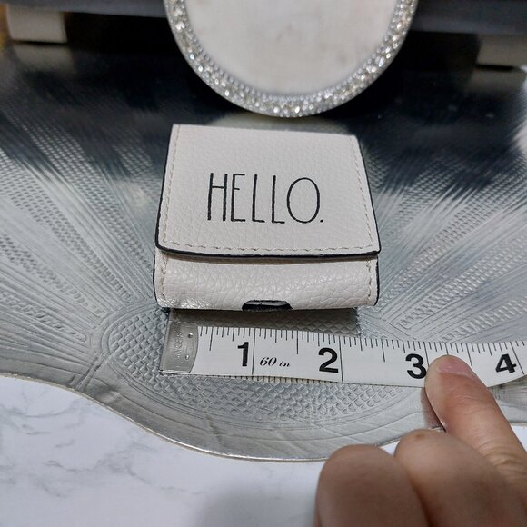 Mini Clip On Charm Keychain Handbag Clip Anywhere HELLO Mini Bag Coin Purse - Picture 4 of 5